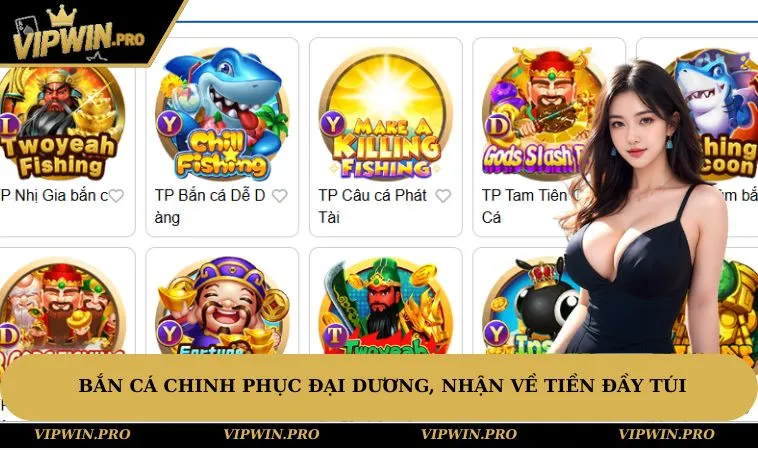 Bắn cá chinh phục đại dương, nhận về tiền đầy túi