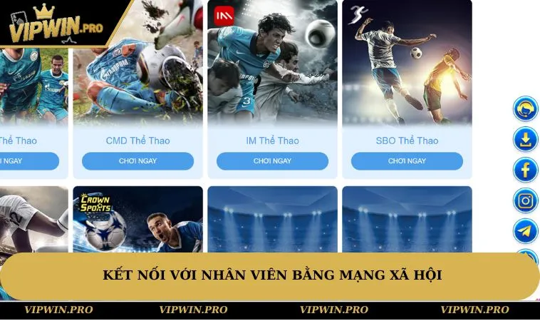 Kết nối với nhân viên bằng mạng xã hội