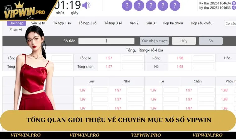 Tổng quan giới thiệu về chuyên mục xổ số VIPWIN